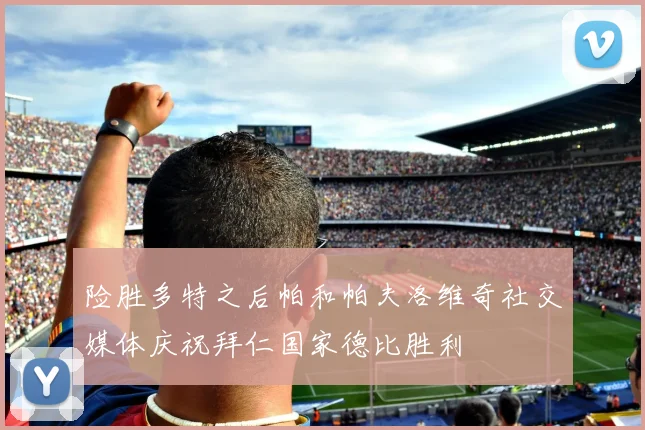险胜多特之后帕和帕夫洛维奇社交媒体庆祝拜仁国家德比胜利